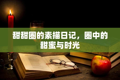 甜甜圈的素描日记，圈中的甜蜜与时光