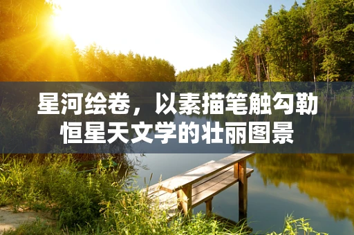 星河绘卷，以素描笔触勾勒恒星天文学的壮丽图景