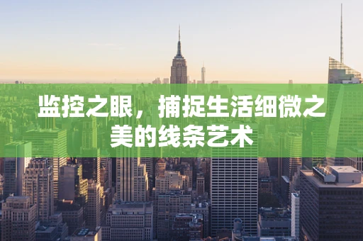 监控之眼，捕捉生活细微之美的线条艺术