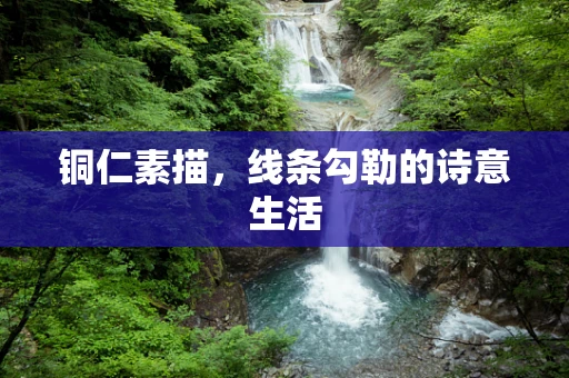 铜仁素描，线条勾勒的诗意生活