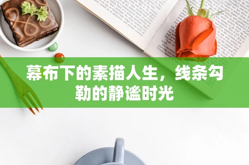 幕布下的素描人生，线条勾勒的静谧时光