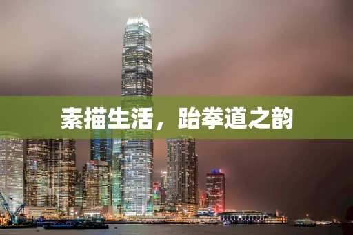 素描生活，跆拳道之韵