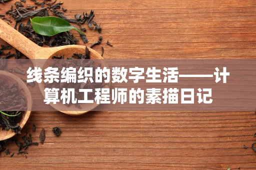 线条编织的数字生活——计算机工程师的素描日记