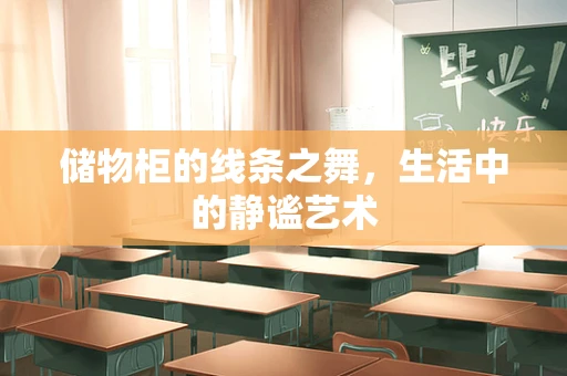 储物柜的线条之舞，生活中的静谧艺术