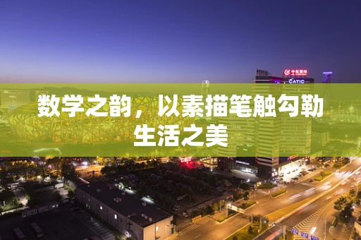 数学之韵，以素描笔触勾勒生活之美