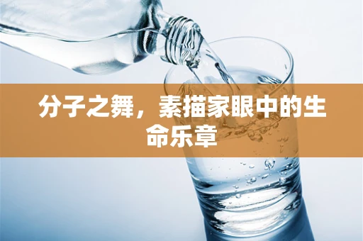 分子之舞，素描家眼中的生命乐章
