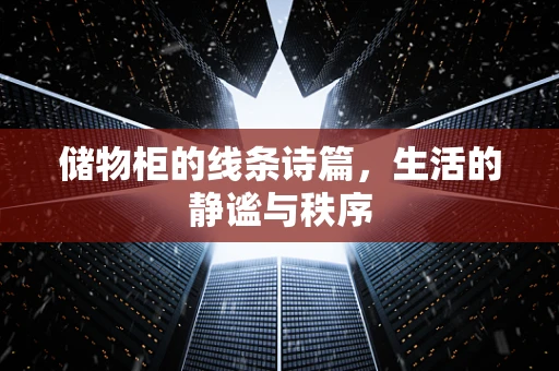 储物柜的线条诗篇，生活的静谧与秩序