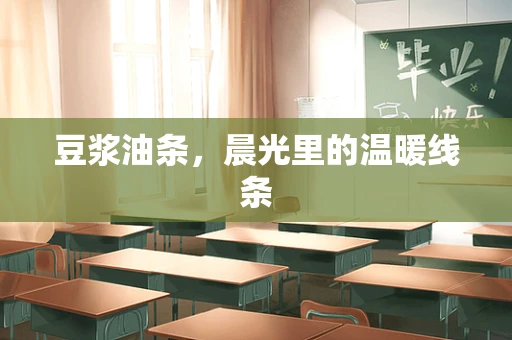 豆浆油条，晨光里的温暖线条