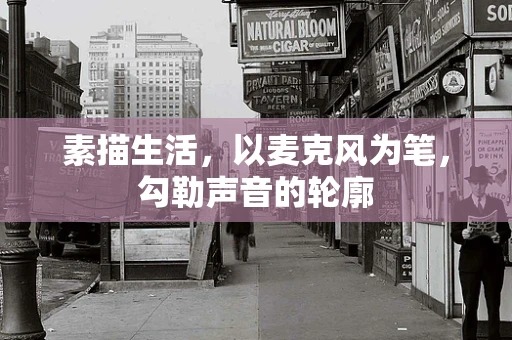素描生活，以麦克风为笔，勾勒声音的轮廓