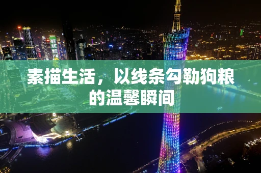 素描生活，以线条勾勒狗粮的温馨瞬间