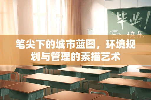 笔尖下的城市蓝图，环境规划与管理的素描艺术