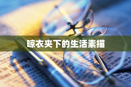 晾衣夹下的生活素描
