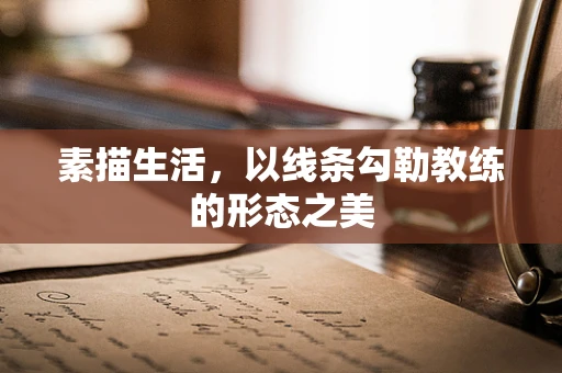 素描生活，以线条勾勒教练的形态之美