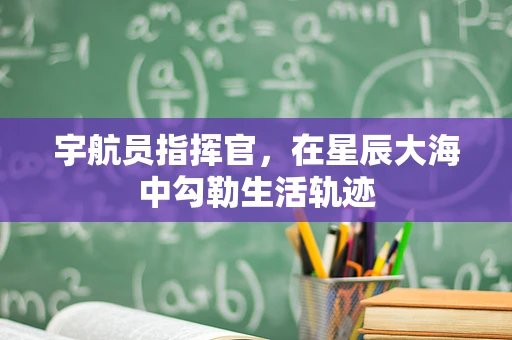 宇航员指挥官，在星辰大海中勾勒生活轨迹
