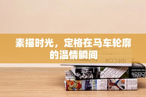素描时光，定格在马车轮廓的温情瞬间