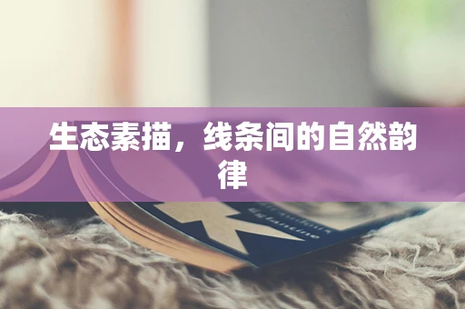 生态素描，线条间的自然韵律