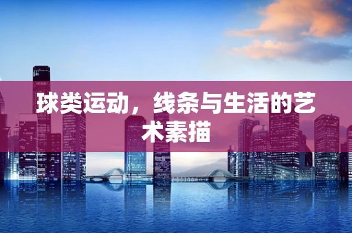 球类运动，线条与生活的艺术素描