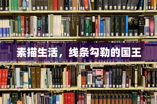 素描生活，线条勾勒的国王