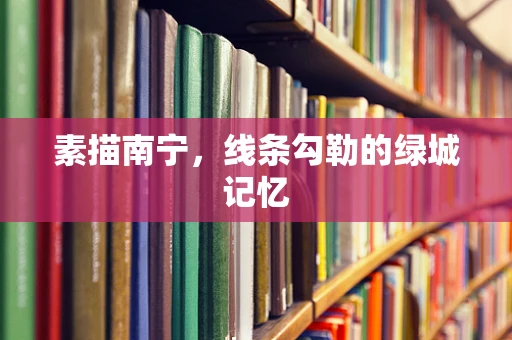 素描南宁，线条勾勒的绿城记忆