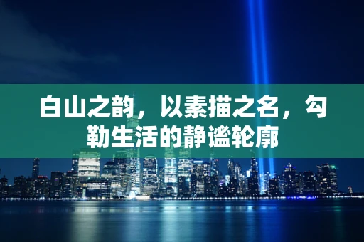 白山之韵，以素描之名，勾勒生活的静谧轮廓