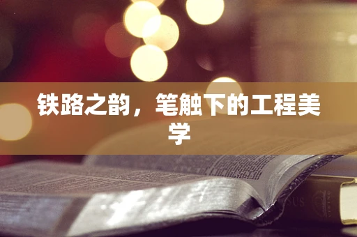 铁路之韵，笔触下的工程美学