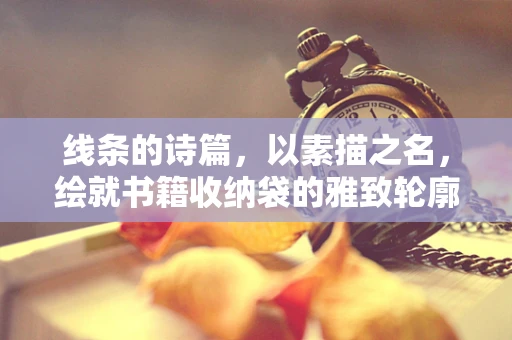 线条的诗篇，以素描之名，绘就书籍收纳袋的雅致轮廓