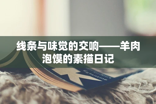 线条与味觉的交响——羊肉泡馍的素描日记