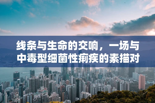 线条与生命的交响，一场与中毒型细菌性痢疾的素描对话