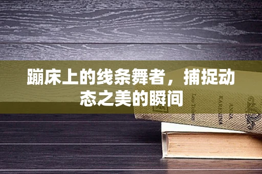 蹦床上的线条舞者，捕捉动态之美的瞬间