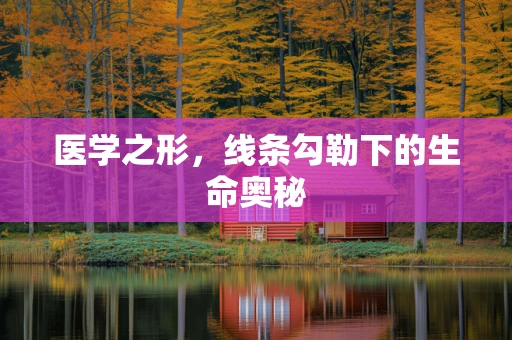 医学之形，线条勾勒下的生命奥秘