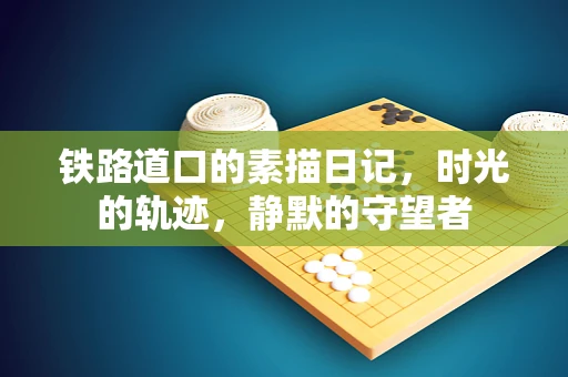 铁路道口的素描日记，时光的轨迹，静默的守望者