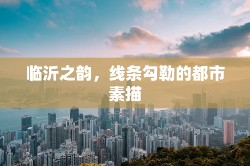临沂之韵，线条勾勒的都市素描