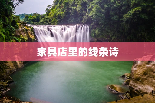 家具店里的线条诗