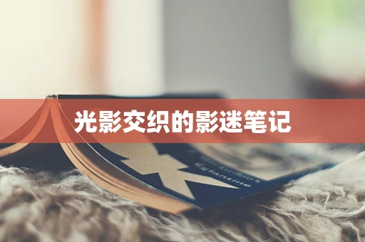 光影交织的影迷笔记