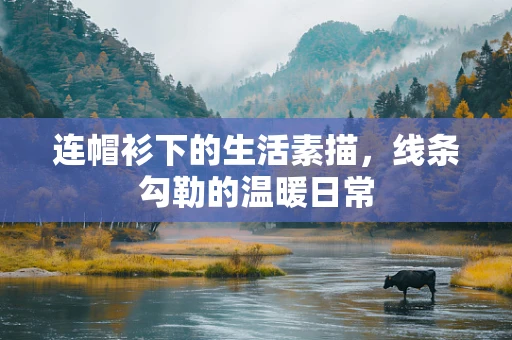 连帽衫下的生活素描，线条勾勒的温暖日常