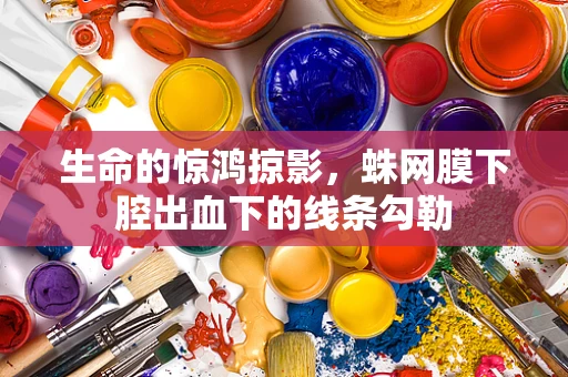 生命的惊鸿掠影，蛛网膜下腔出血下的线条勾勒