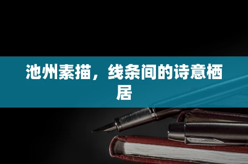 池州素描，线条间的诗意栖居
