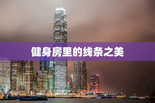 健身房里的线条之美