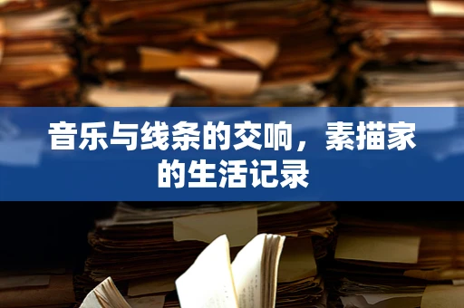 音乐与线条的交响，素描家的生活记录