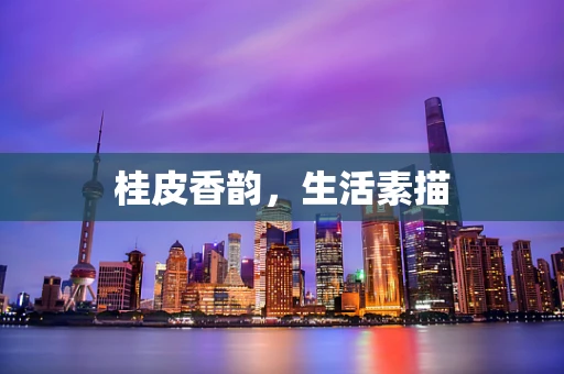 桂皮香韵，生活素描