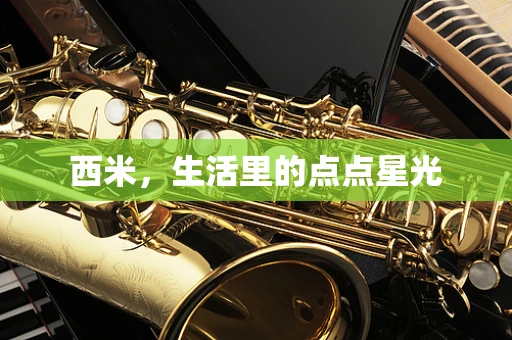 西米，生活里的点点星光
