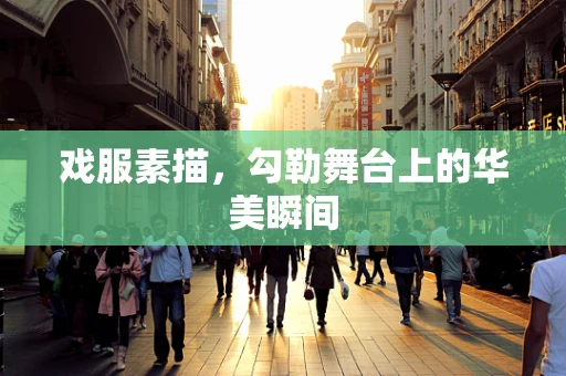 戏服素描，勾勒舞台上的华美瞬间