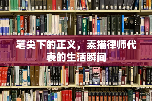 笔尖下的正义，素描律师代表的生活瞬间