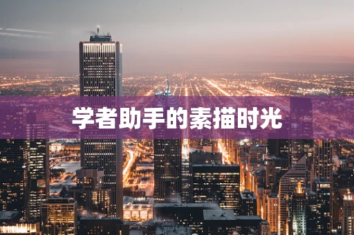 学者助手的素描时光