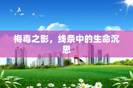 梅毒之影，线条中的生命沉思