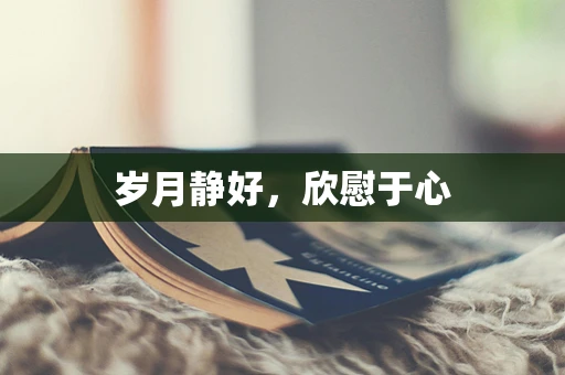岁月静好，欣慰于心