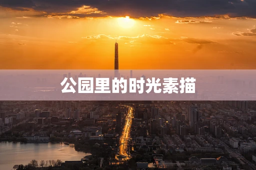 公园里的时光素描
