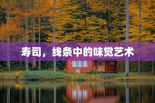 寿司，线条中的味觉艺术