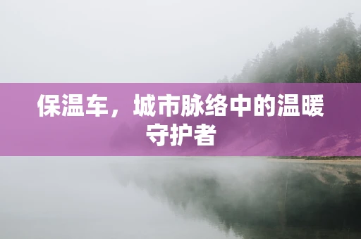 保温车，城市脉络中的温暖守护者