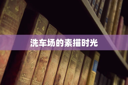 洗车场的素描时光